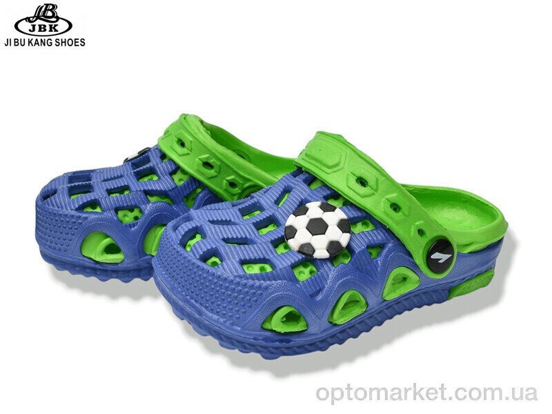 Купить Крокси дитячі 05-5667 green Jibukang синій, фото 2
