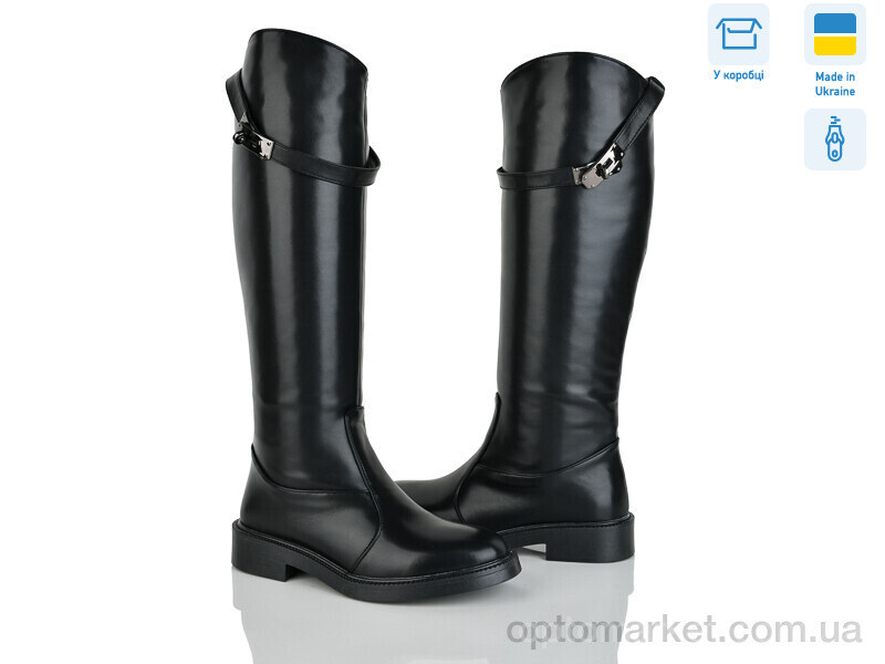 Купить Чоботи жіночі 05006-2ДБ Ailinda чорний, фото 2