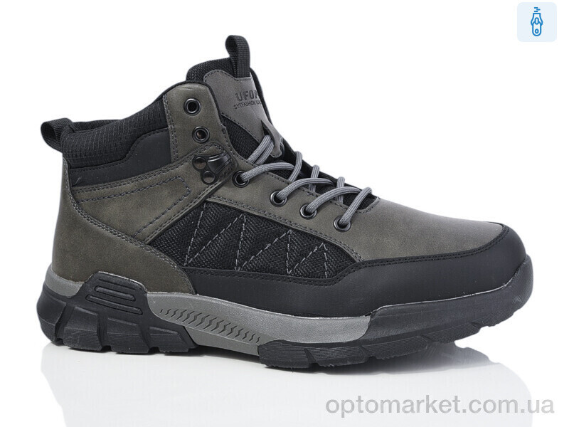 Купить Черевики чоловічі 05086-9 UFOPP сірий, фото 2