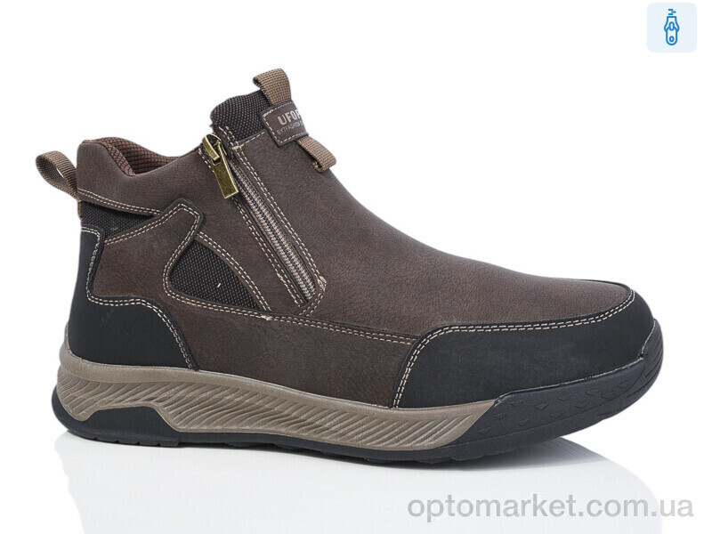 Купить Черевики чоловічі 05090-2 UFOPP коричневий, фото 2