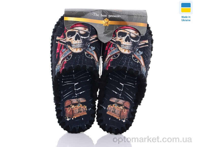 Купить Капці чоловічі 0538 чорний Vends чорний, фото 4