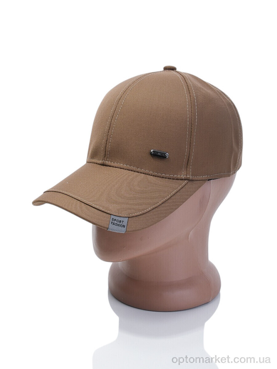 Купить Кепка чоловічі 05777-1 brown Королева коричневий, фото 2