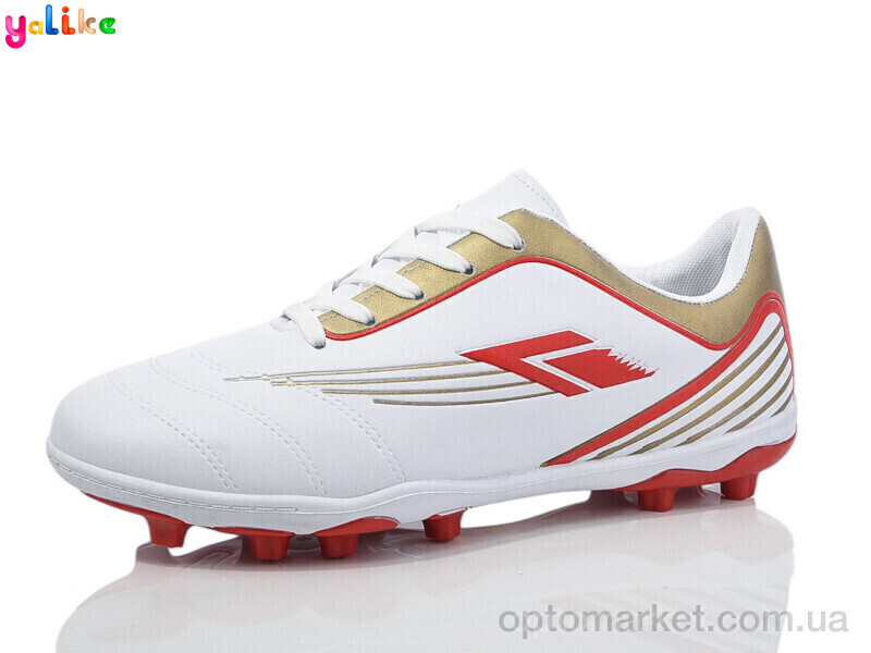 Купить Футбольне взуття чоловічі 06-32 white Yalike білий, фото 2
