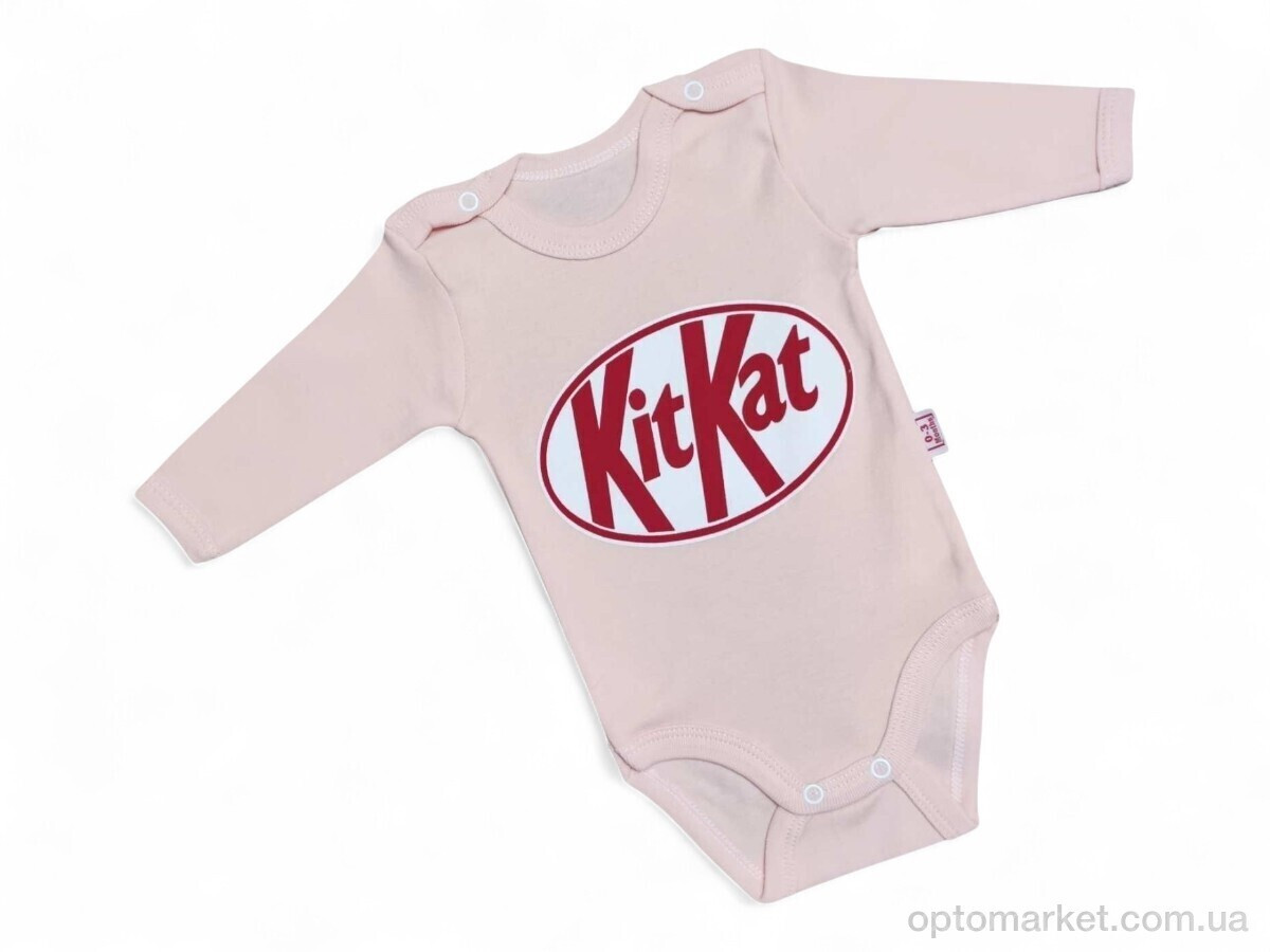 Купить Боді дитячі 067 пудровий Demirdag Kids рожевий, фото 2