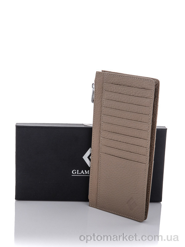 Купить Гаманець женский 0680 milka Glamorta бежевий, фото 3