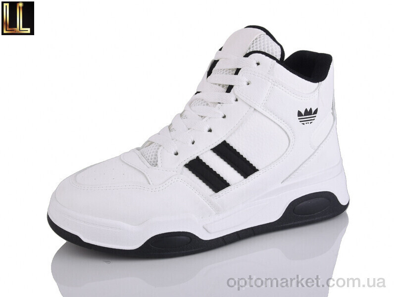 Купить Кросівки унісекс 069 white Lilin білий, фото 2