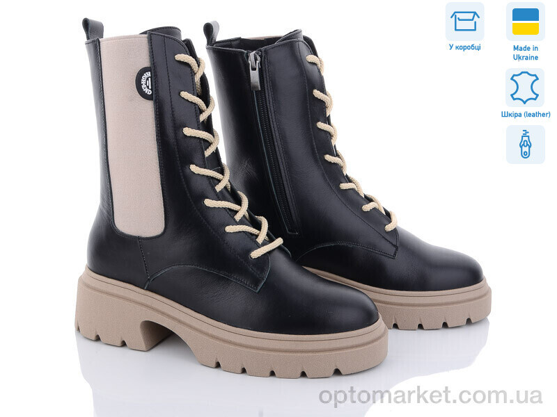 Купить Черевики жіночі 07062-45K A.N.I.One чорний, фото 3