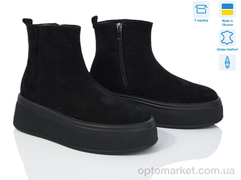 Купить Черевики жіночі 07074-272 ч.з. IT Style чорний, фото 2