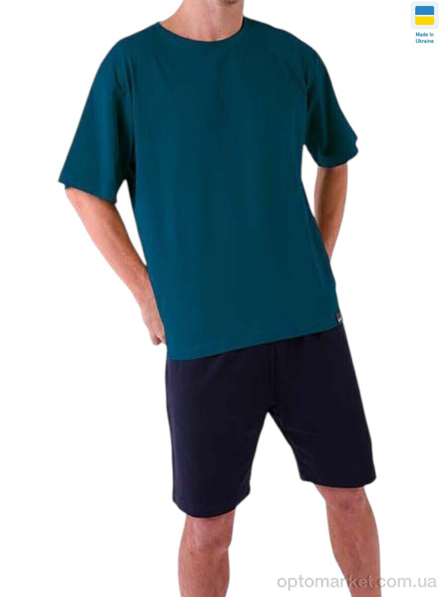 Купить Футболка чоловічі 080 морська хвиля Sport style синій, фото 2