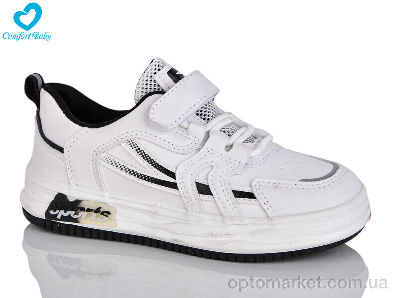 Купить Кросівки дитячі 081-2 (31-37) Comfort-baby білий, фото 2