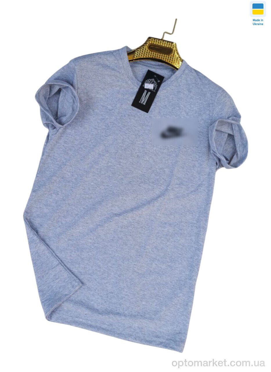 Купить Футболка чоловічі 082NK св.сірий N.ke сірий, фото 3