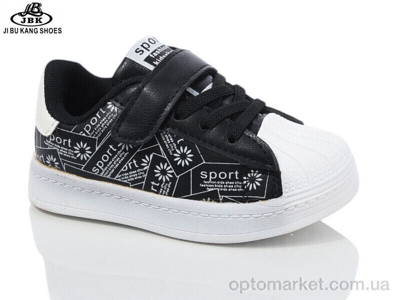 Купить Кросівки дитячі 0921C-1 black Jibukang чорний, фото 2