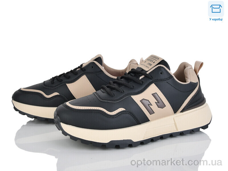 Купить Кросівки чоловічі 0HL1019-1 Lilin чорний, фото 2