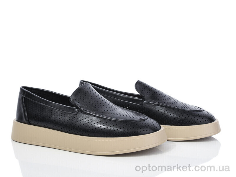 Купить Туфлі жіночі 0T505-1 піна Loretta чорний, фото 2