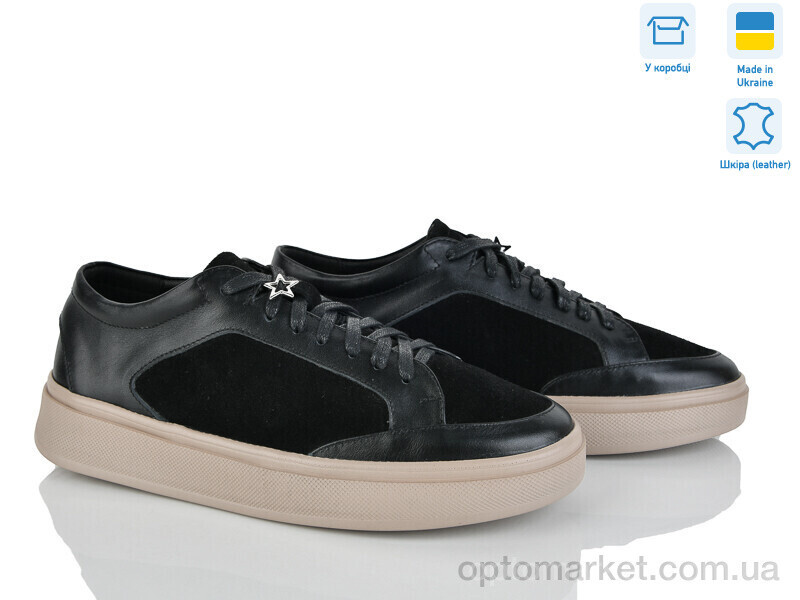 Купить Кросівки жіночі 10-02-002-2 G-Aira чорний, фото 2