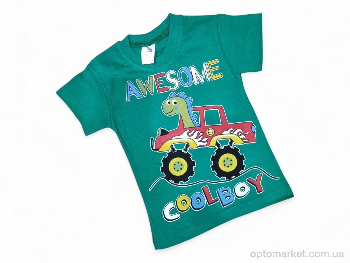 Купить Футболка дитячі 101 дракон зелений Basak Kids зелений, фото 2