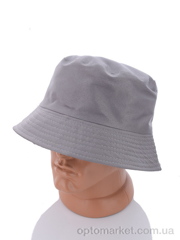 Купить Панама чоловічі 1019-7 grey RuBi сірий, фото 2
