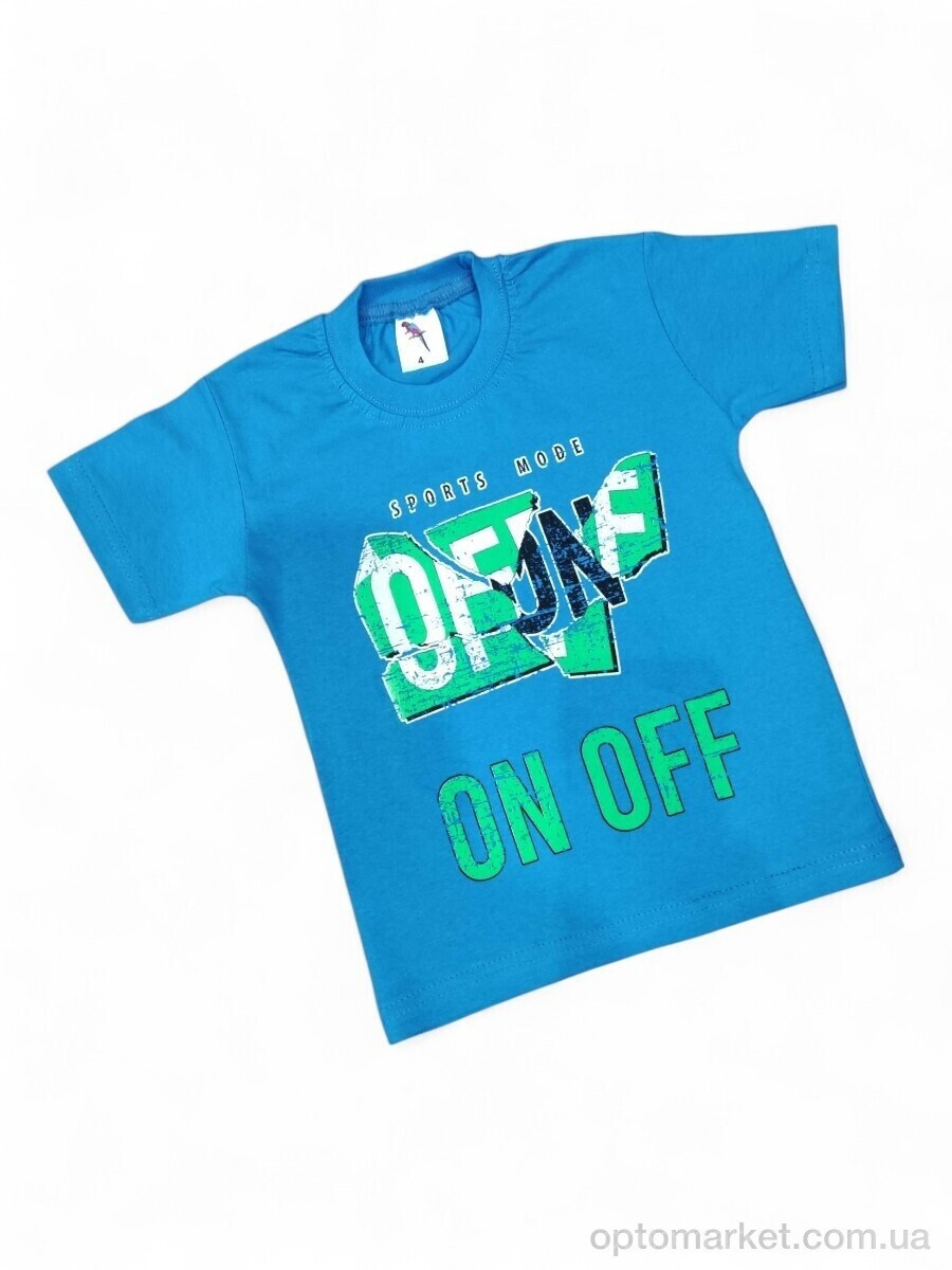 Купить Футболка дитячі 102-1 блакитний Basak Kids блакитний, фото 2
