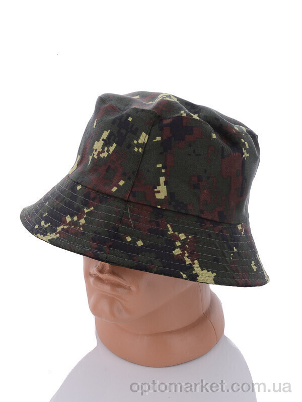 Купить Панама чоловічі 1020-4 green RuBi зелений, фото 2