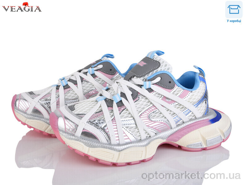 Купить Кросівки жіночі 10200-7 FAN білий, фото 2