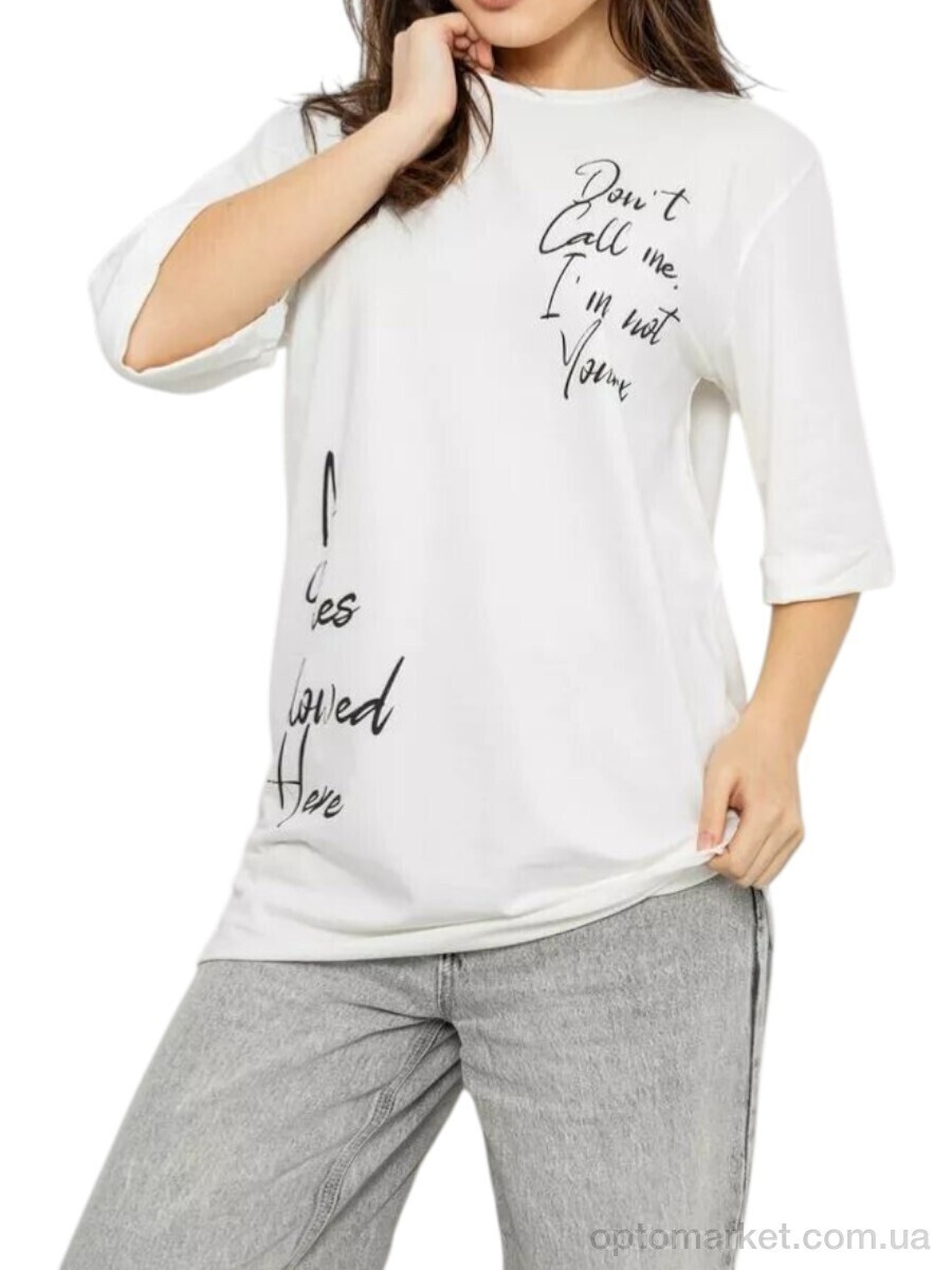 Купить Футболка жіночі 1024 білий Massmag білий, фото 3