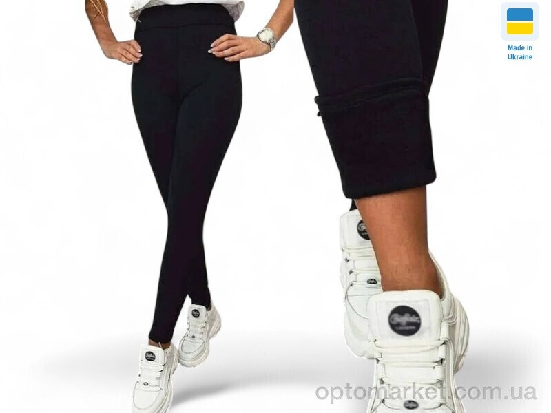 Купить Лосини жіночі 1031 чорний Sport style чорний, фото 2