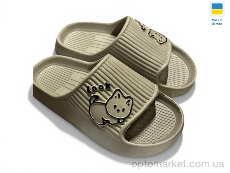 Купить Шльопанці жіночі 104 бежевий TapMal бежевий, фото 2