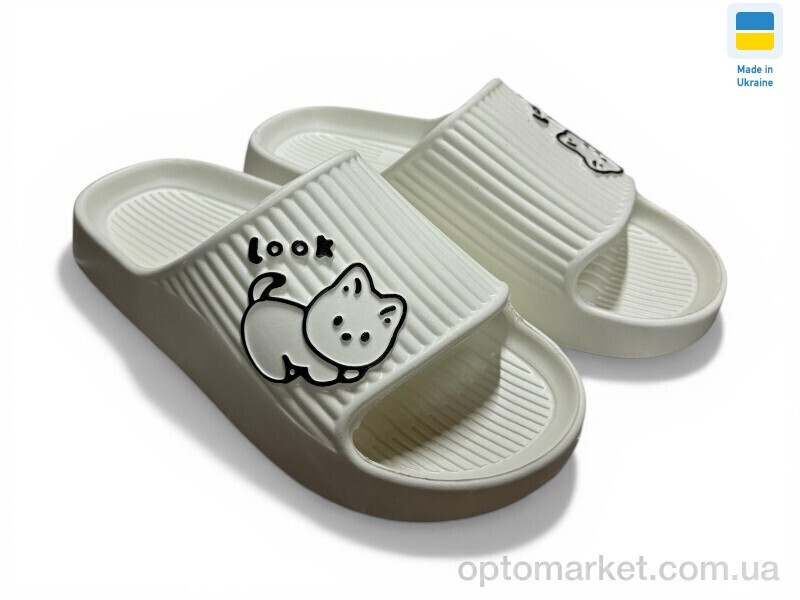 Купить Шльопанці жіночі 104 білий TapMal білий, фото 2