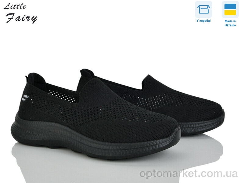 Купить Кросівки жіночі 1041-1 піна L.Fairy чорний, фото 2