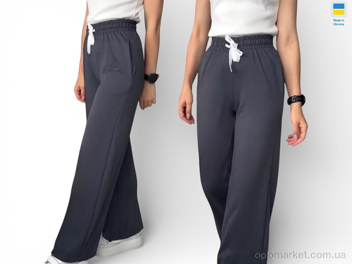 Купить Спортивні штаны жіночі 10481 графіт Sport style графіт, фото 2