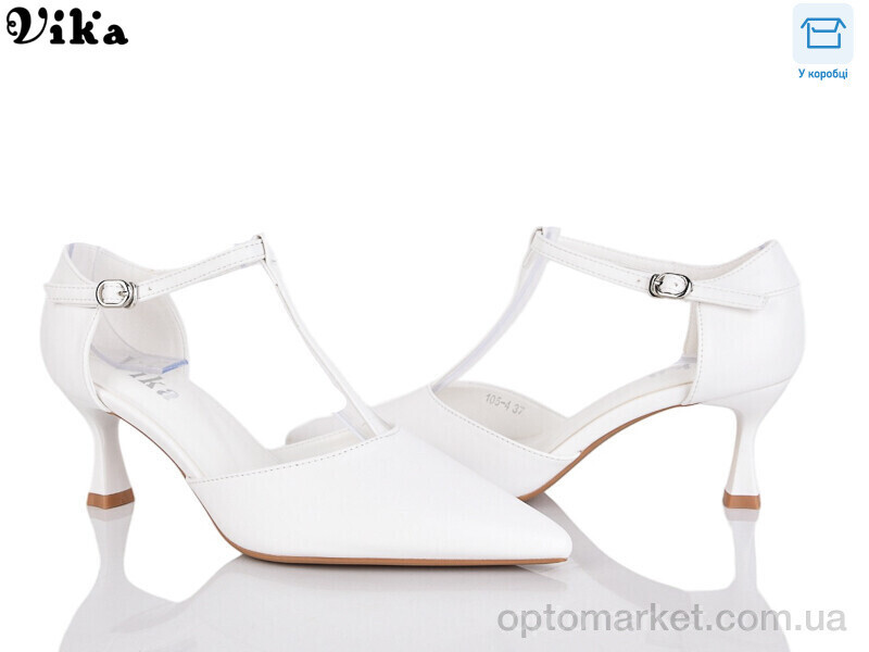 Купить Туфлі жіночі 105-4 Vika білий, фото 2