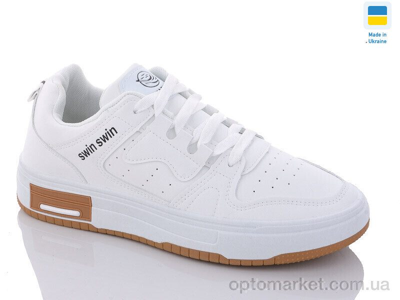 Купить Кросівки чоловічі 10502-4 Swin білий, фото 2
