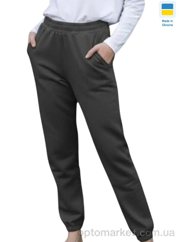 Купить Спортивні штаны жіночі 1055 графіт Sport style сірий, фото 2