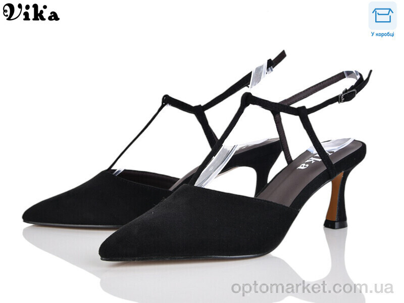 Купить Туфлі жіночі 106-1 Vika чорний, фото 2