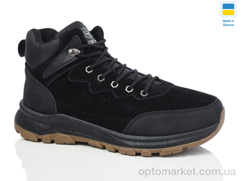 Купить Кросівки чоловічі 10607-4 Swin чорний, фото 2