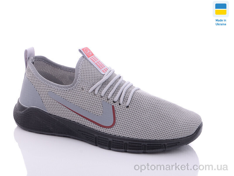 Купить Кросівки чоловічі 109-2 Swin сірий, фото 2