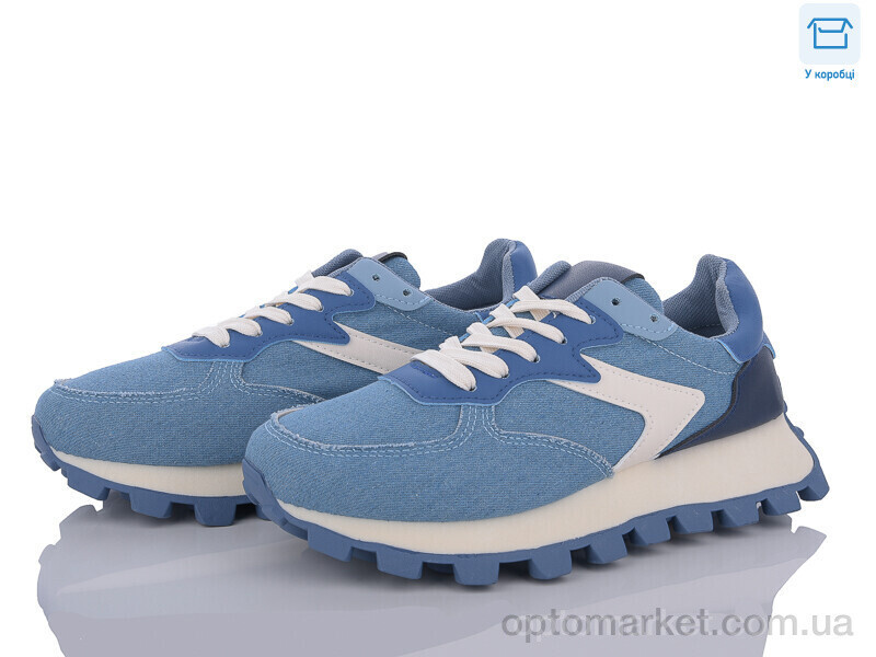 Купить Кросівки жіночі 109-5 Happy синій, фото 2