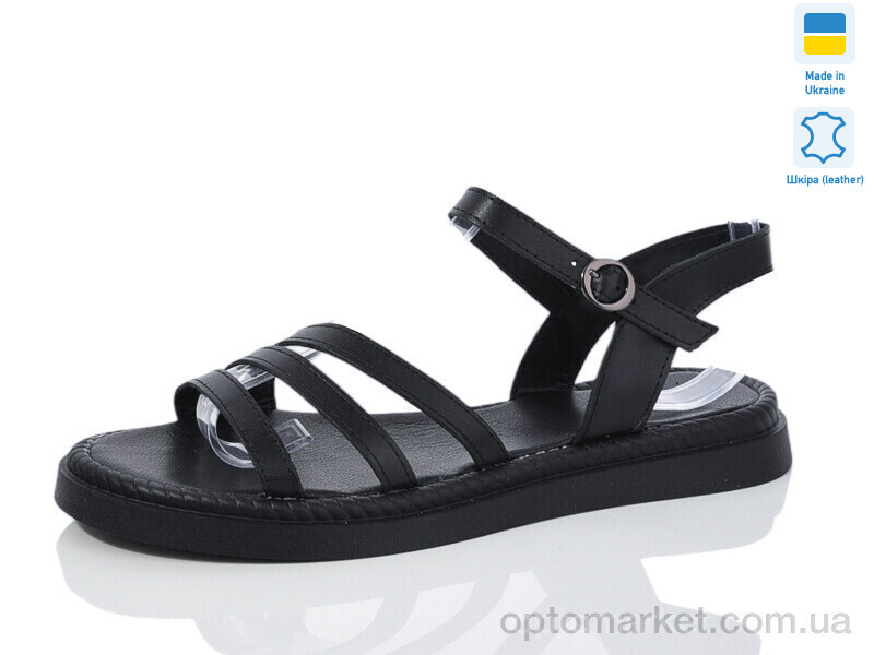 Купить Босоніжки жіночі 1102 чорний к. Sali чорний, фото 2