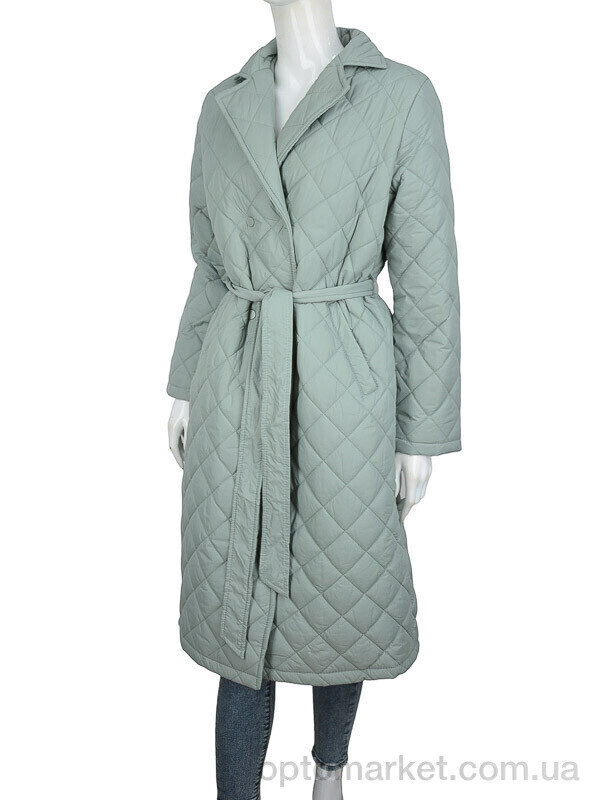 Купить Пальто жіночі 1108-1 green TurnHug зелений, фото 4