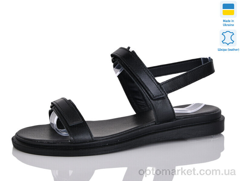 Купить Босоніжки жіночі 1108 ч.к. Sali чорний, фото 2