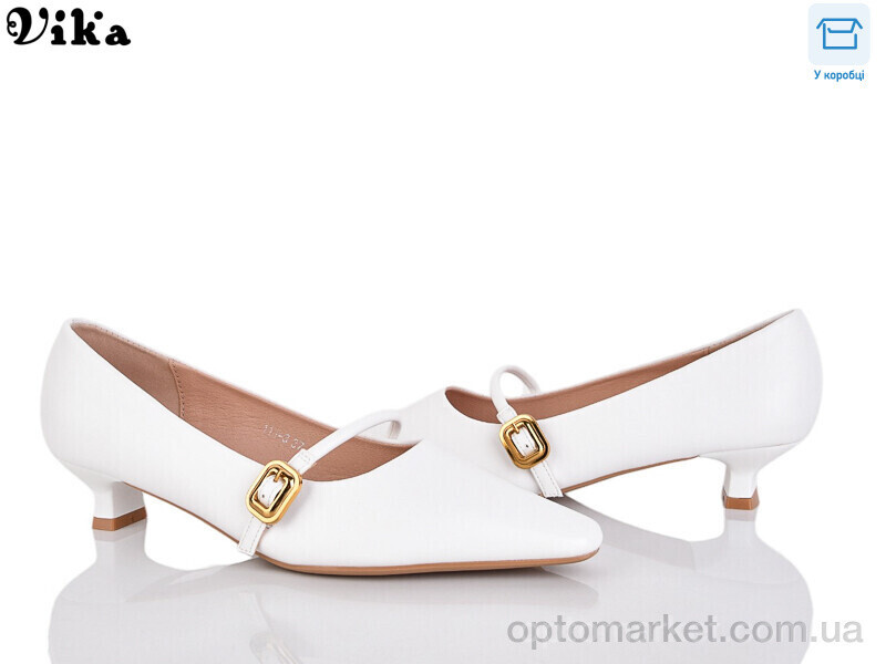 Купить Туфлі жіночі 111-3 Vika білий, фото 2