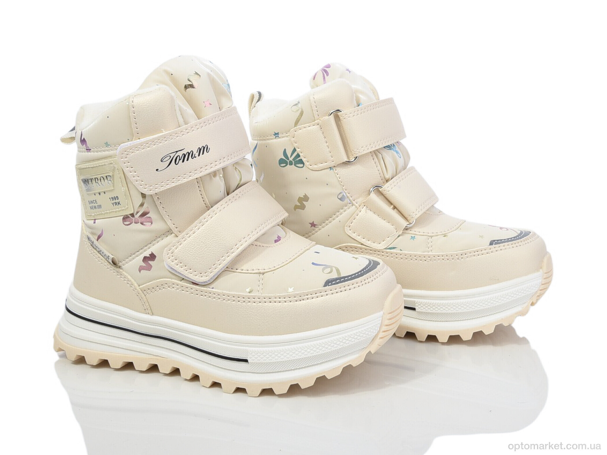 Купить Дутики дитячі 11273A TOM.M бежевий, фото 3