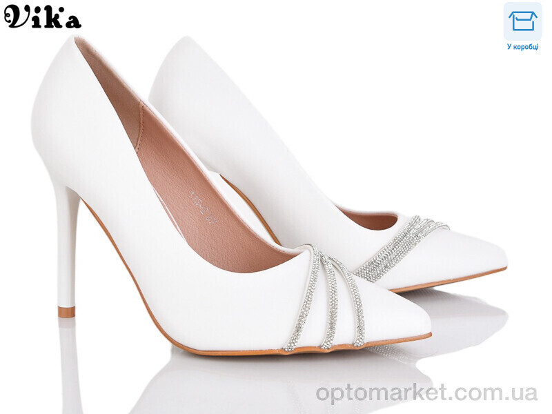 Купить Туфлі жіночі 113-3 Vika білий, фото 2