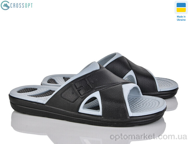 Купить Шльопанці чоловічі 115515 Jose Amorales чорний, фото 2