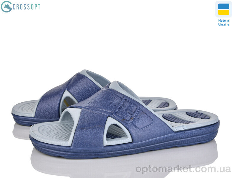 Купить Шльопанці чоловічі 115520 Jose Amorales синій, фото 2