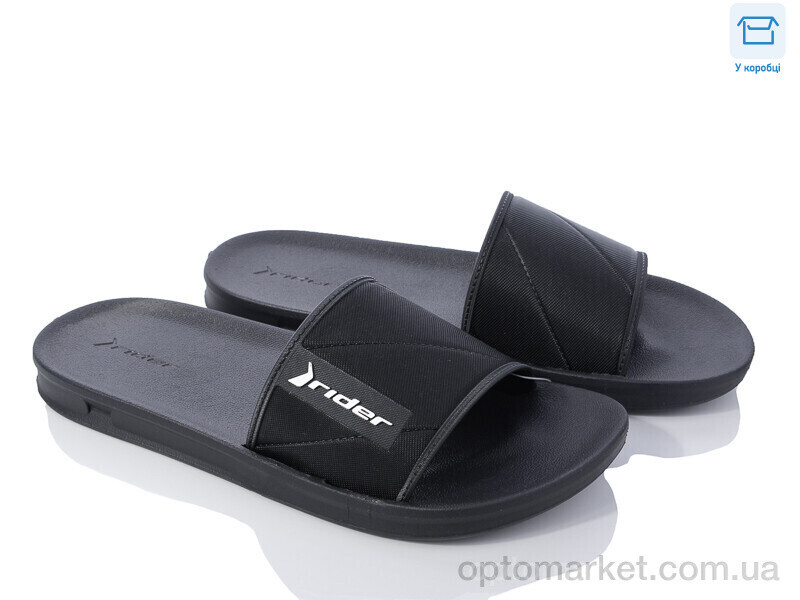 Купить Шльопанці чоловічі 11578-AR406 Rider чорний, фото 2