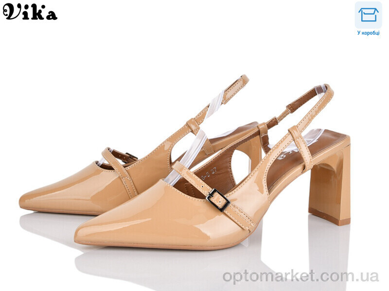 Купить Туфлі жіночі 116-5 Vika коричневий, фото 2