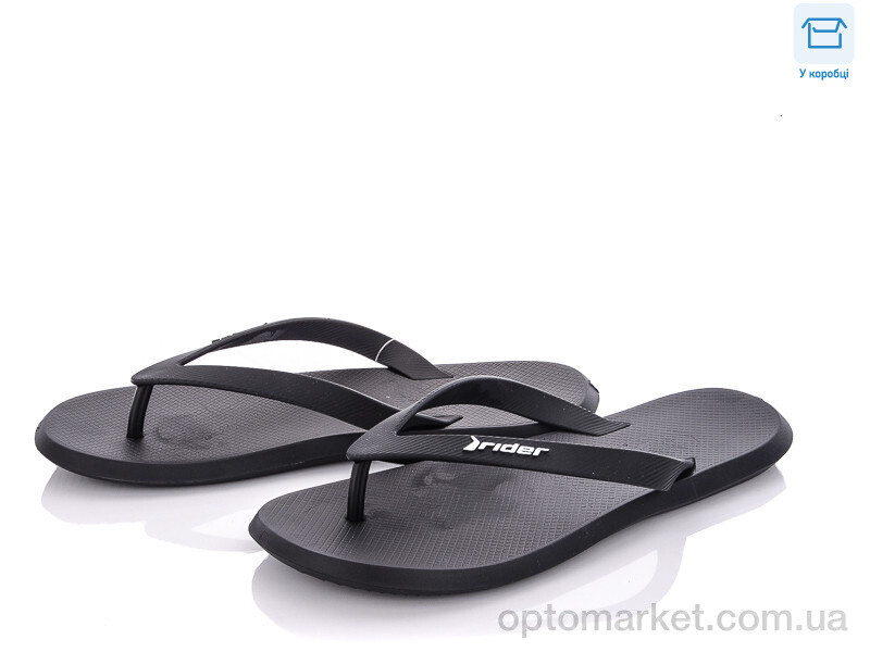 Купить Шльопанці чоловічі 11650-20766 Rider чорний, фото 2