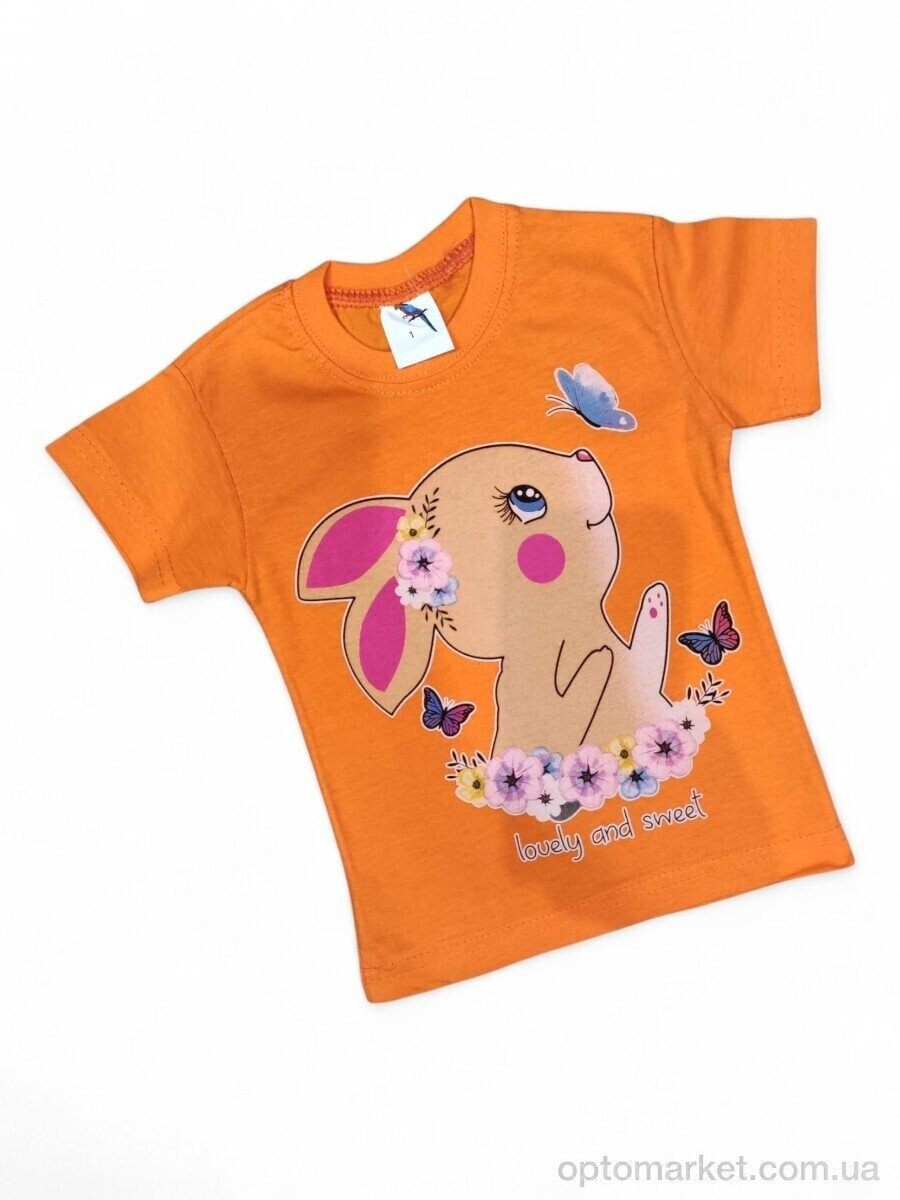 Купить Футболка дитячі 117-1 помаранчевий Basak Kids помаранчевий, фото 2