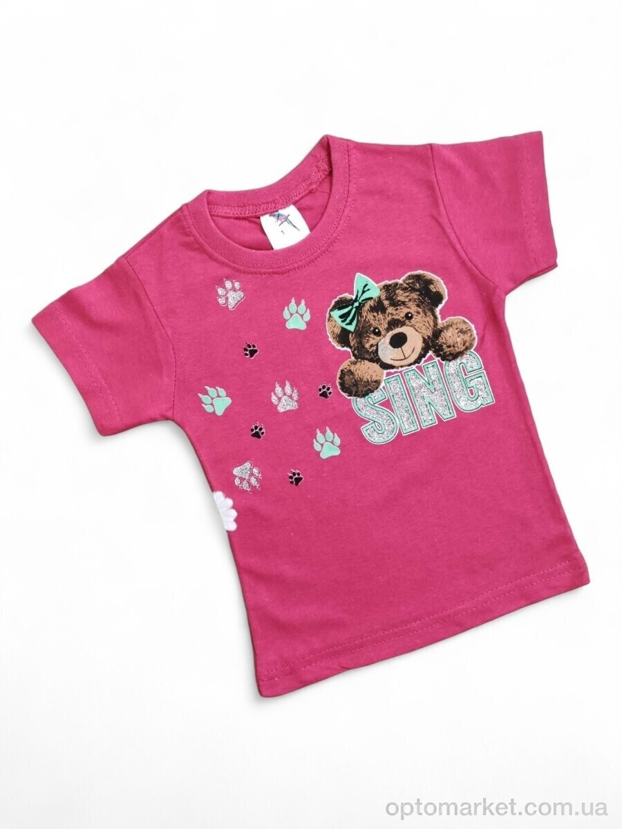 Купить Футболка дитячі 117-2 малиновий Basak Kids рожевий, фото 2